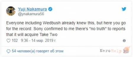 Sony �� ��������� �������� Take-Two