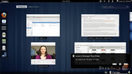 ����� ����� �������� ����� Gnome 3.3