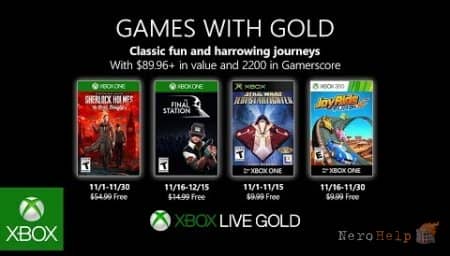 Xbox Live Gold: ���������� ���� �� ������ 2019