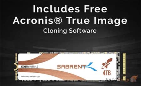 Sabrent ������� M.2-���������� ��� PCIe 4.0 � ��������� �������� 4 �����