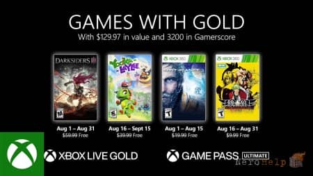 Xbox Live Gold: ���������� ���� �� ������ 2021