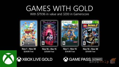 Xbox Live Gold: ���������� ���� �� ������ 2021