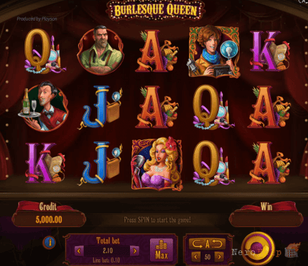 ����� Burlesque Queen |  Izzi Casino