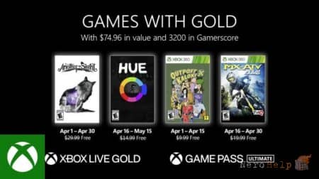 Xbox Live Gold: ���������� ���� �� ������ 2022