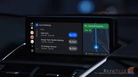 ������� Android Auto �������� ��������� ���������� Zoom, Teams � Webex