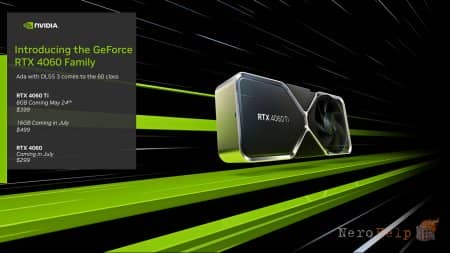 ������ Founders Edition ������� ���� GeForce RTX 4060 Ti 8 ��