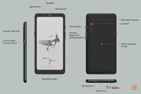 Boox Palma � 6″ Android-������� � E-Ink-�������