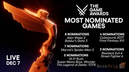 ������ The Game Awards �������� ���������� 2023 ����