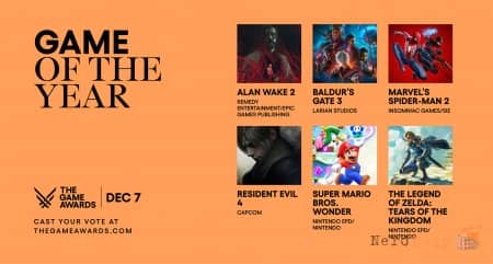 ������ The Game Awards �������� ���������� 2023 ����