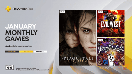 PS Plus: бесплатные игры на январь 2024