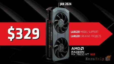 Radeon RX 7600 XT 16 �� �������� � ������� � ������ � ����� ������ $329