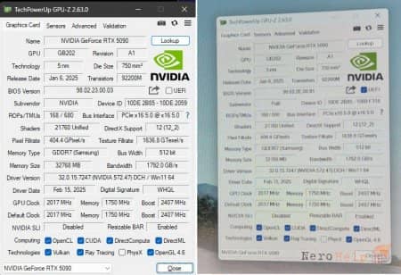 NVIDIA ����������� �������� � ������������������� GeForce RTX 5090